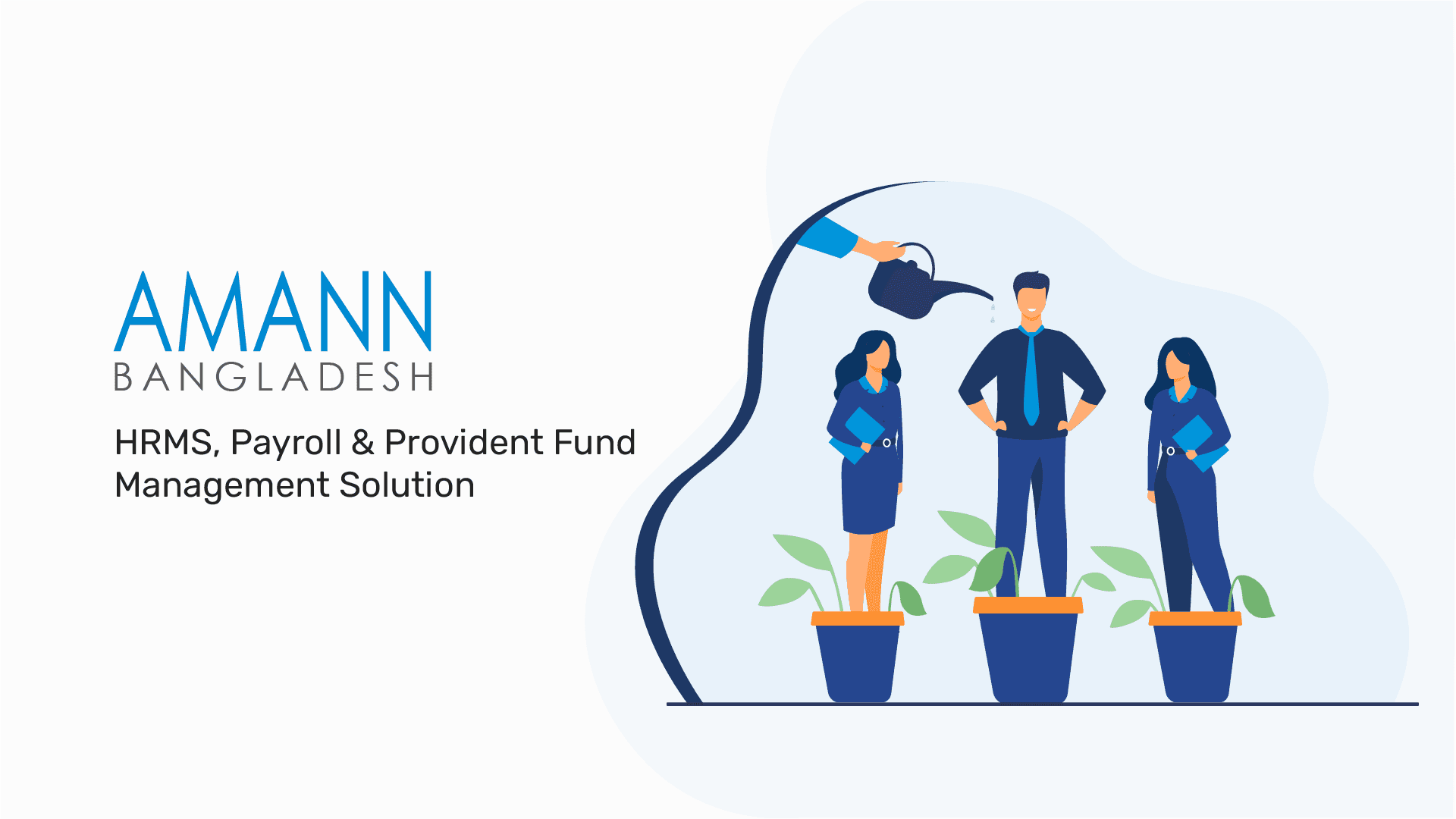 Custom Well-optimized HRMS, Payroll & Provident Fund Management Solution for AMANN Bangladesh Ltd.